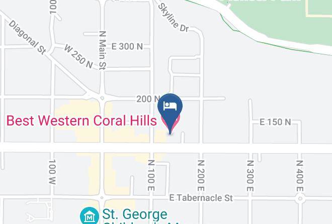 Washington - Best Western Coral Hills Maps