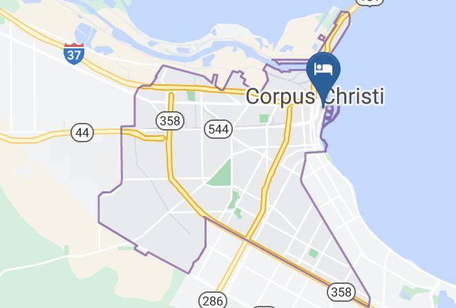 Nueces - Best Western Corpus Christi Maps