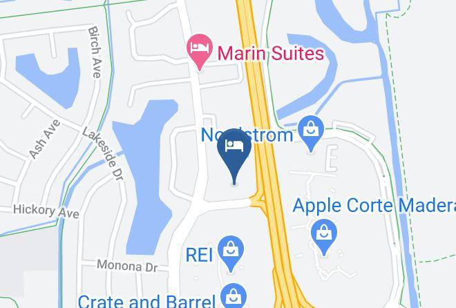 Marin - Best Western Corte Madera Inn Maps