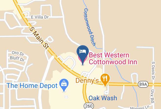 Yavapai - Best Western Cottonwood Inn Maps