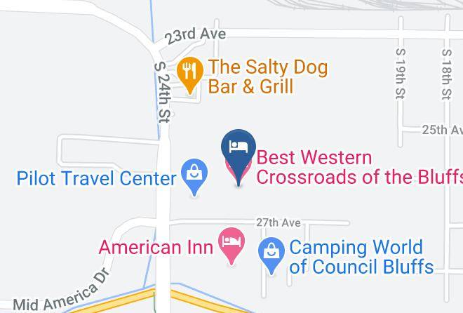 Pottawattamie - Best Western Crossroads Of The Bluffs Maps