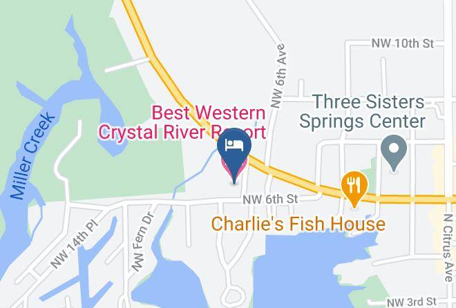 Citrus - Best Western Crystal River Resort Maps