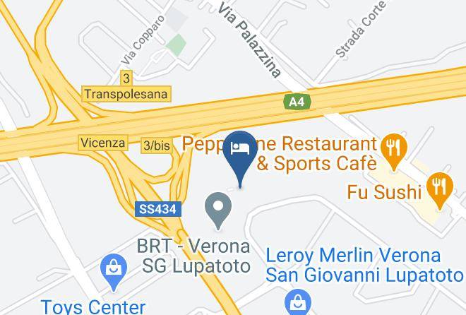 Verona - Best Western Ctc Hotel Verona Maps