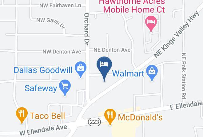 Polk - Best Western Dallas Inn & Suites Maps