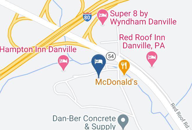Montour - Best Western Danville Inn Maps