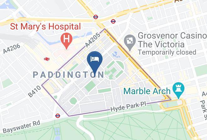 Best Western Delmere Hotel Map