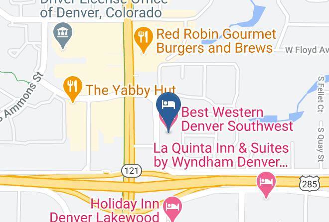 Jefferson - Best Western Denver Southwest Maps