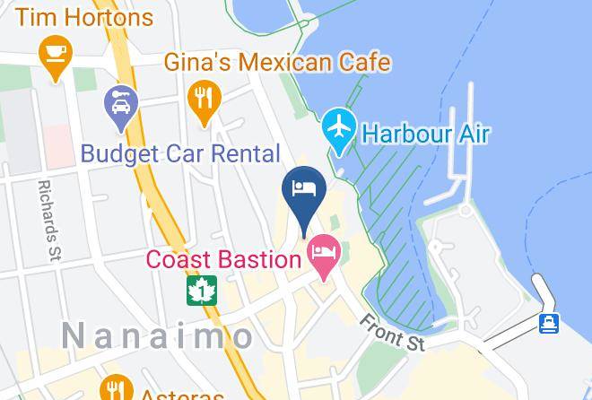 Nanaimo - Best Western Dorchester Hotel Maps