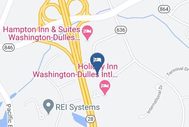 Best Western Dulles Airport Inn Map