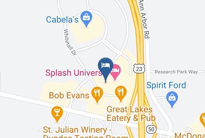 Monroe County - Best Western Dundee Maps