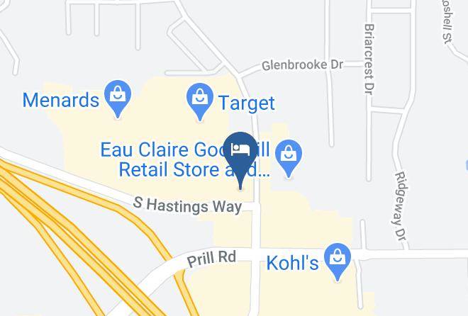 Eau Claire - Best Western Eau Claire South Maps