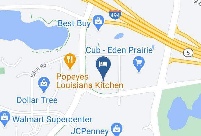 Hennepin - Best Western Eden Prairie Inn Maps