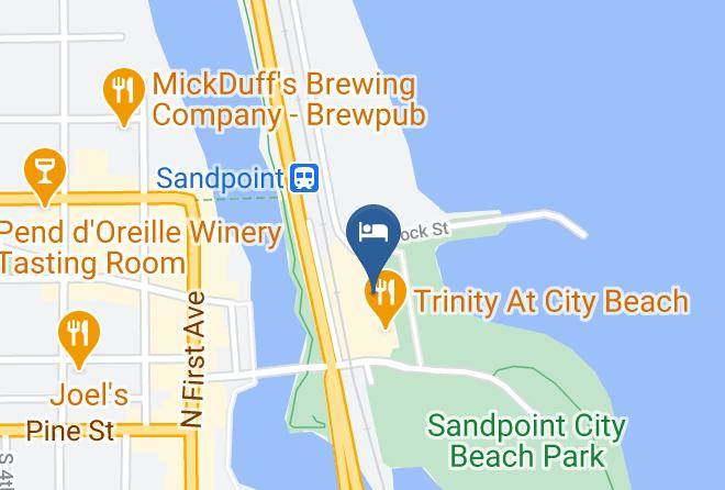 Bonner - Best Western Edgewater Resort Maps