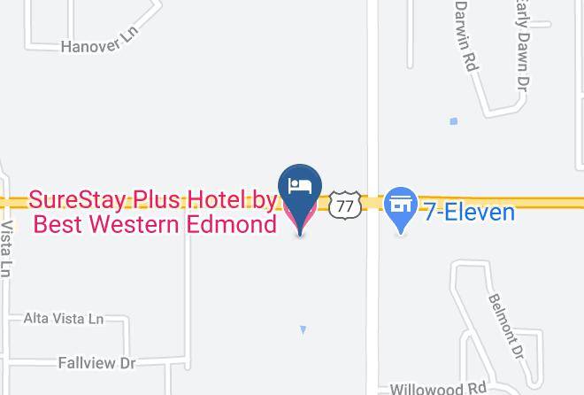 Oklahoma - Surestay Plus Hotel By Best Western Edmond Maps