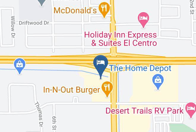 Imperial - Best Western El Centro Inn Maps