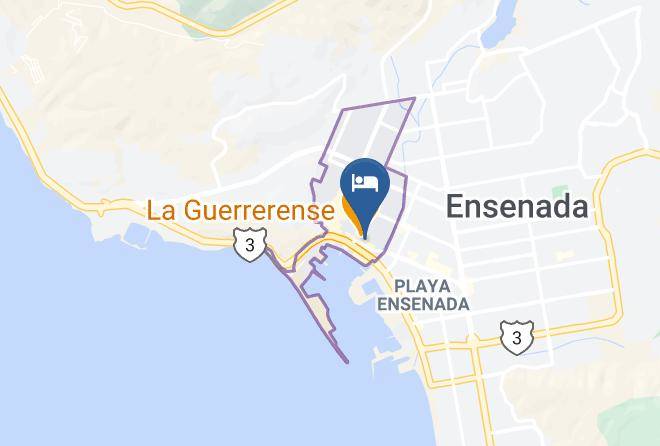 Ensenada - Best Western El Cid Maps