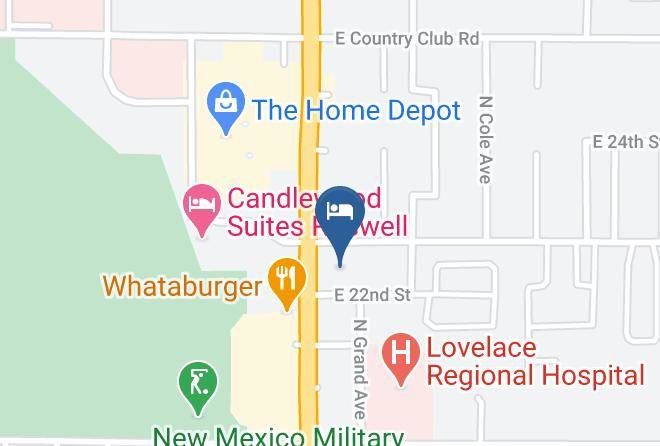 Chaves - Best Western El Rancho Palacio Maps