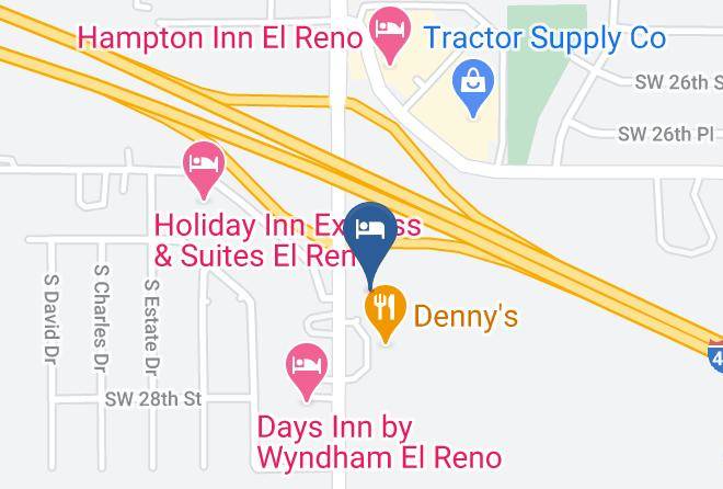 Canadian - Best Western El Reno Maps