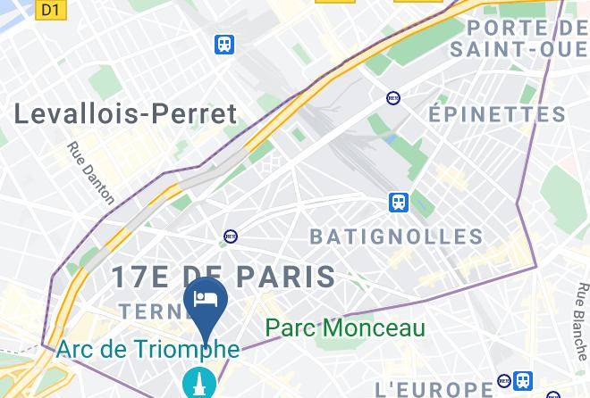Paris - Best Western Empire Elysees Maps