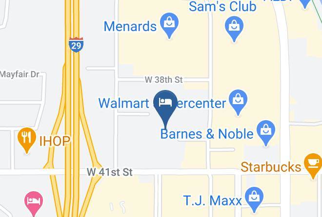 Minnehaha - Best Western Empire Towers Maps