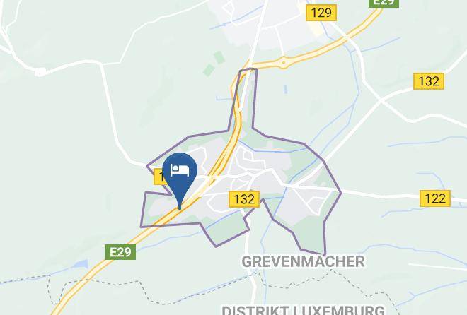 Junglinster - Best Western Euro Hotel Maps