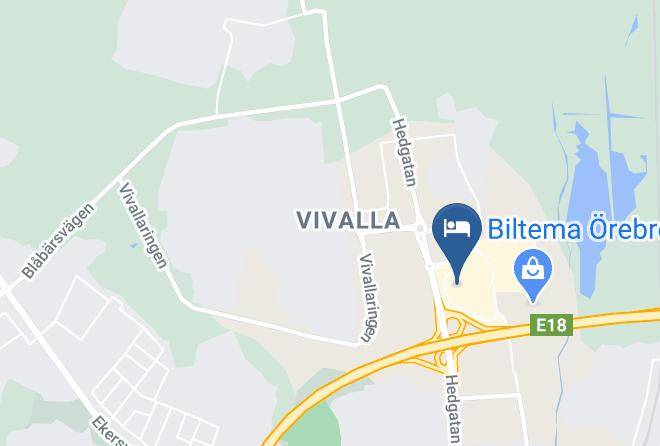Orebro - Best Western Eurostop Orebro Maps