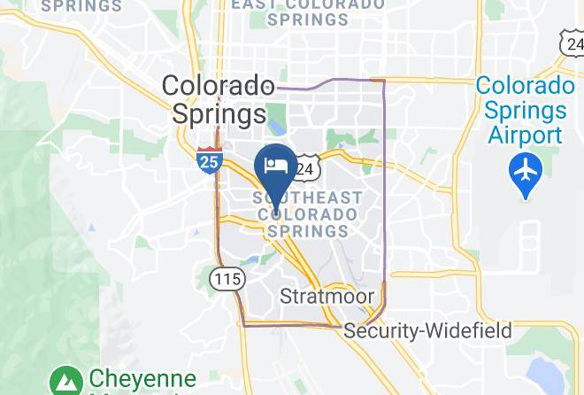 El Paso - Best Western Executive Inn & Suites Maps