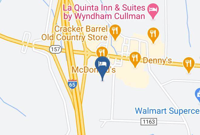 Cullman - Best Western Fairwinds Inn Maps