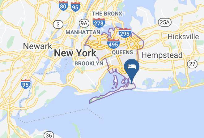 Best Western Far Rockaway Jfk Airport Area Hotel Map