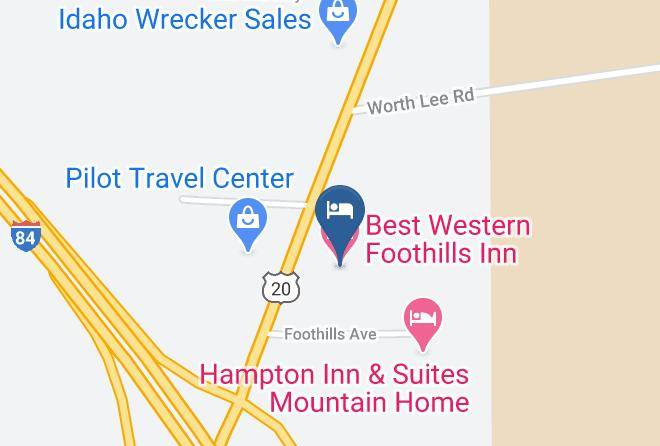 Elmore - Best Western Foothills Inn Maps