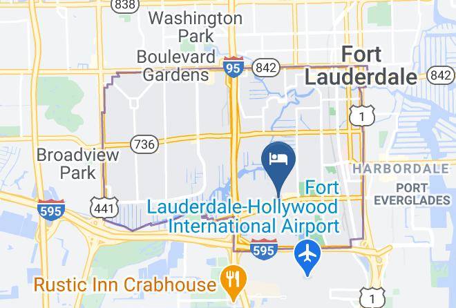 Broward - Best Western Fort Lauderdale Airport Cruise Port Maps