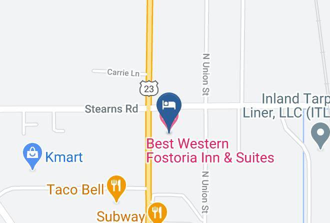 Seneca - Best Western Fostoria Inn & Suites Maps