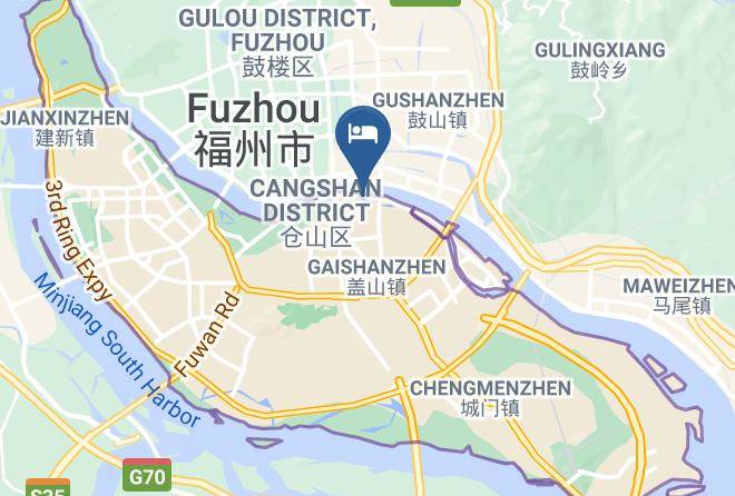 Best Western Fuzhou Gaohu Hotel Map