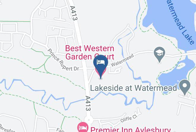 Bucks - Best Western Garden Court Aylesbury Maps