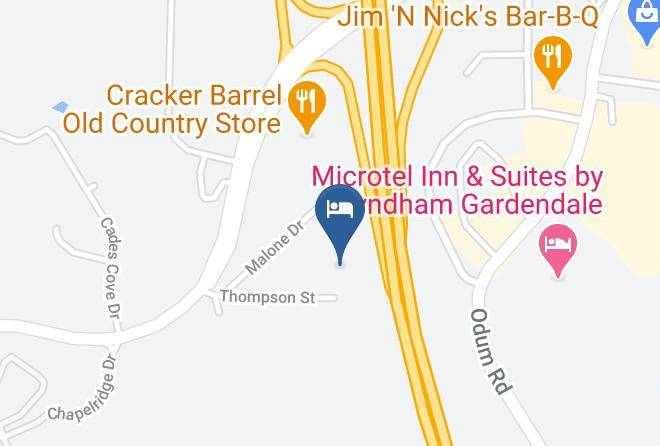Best Western Gardendale Map