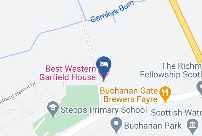 North Lanarkshire - Best Western Garfield House Hotel Maps