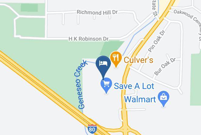 Henry - Best Western Geneseo Inn Maps