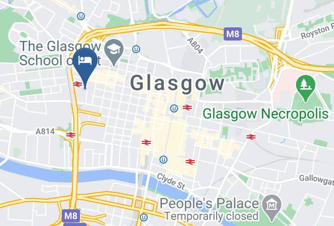 Glasgow City - Safestay Glasgow City Maps