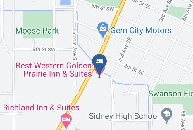 Richland - Best Western Golden Prairie Inn & Suites Maps