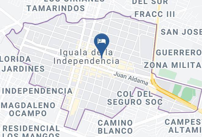 Iguala De La Independencia - Gran Plaza Hotel Centro Historico Maps