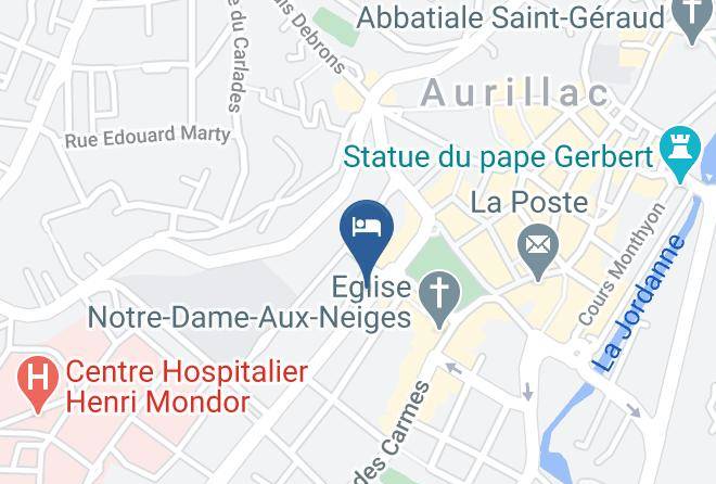 Cantal - Best Western Grand Hotel De Bordeaux Maps