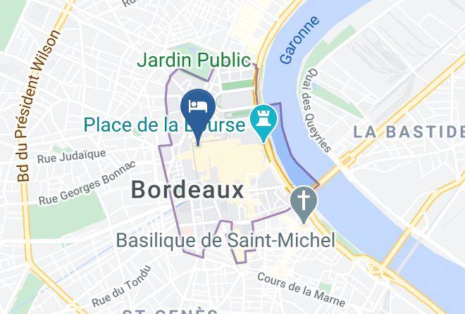 Gironde - Best Western Grand Hotel Francais Maps