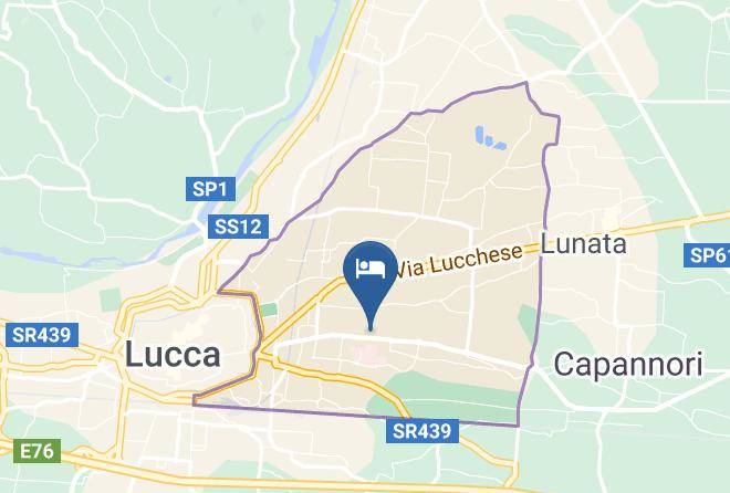 Lucca - Best Western Grand Hotel Guinigi Maps