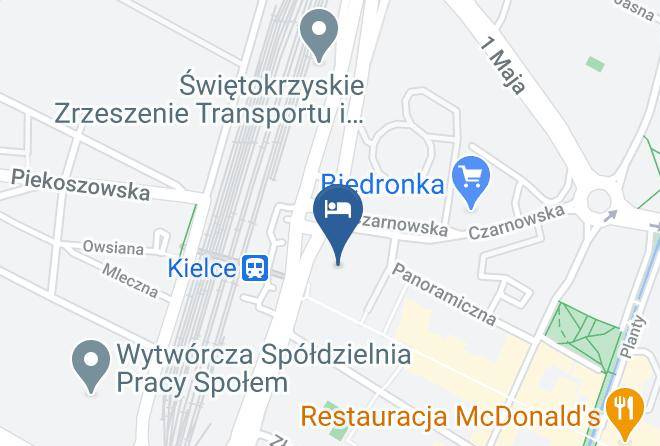 Kielce - Grand Hotel Kielce Maps