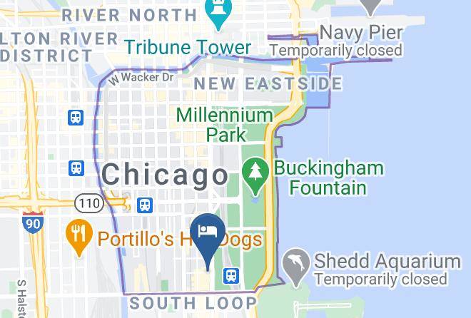 Cook - Best Western Grant Park Hotel Maps