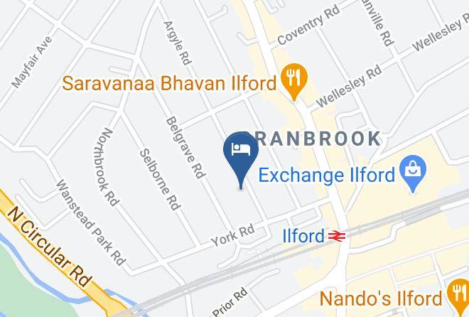 London - Best Western Ilford Maps