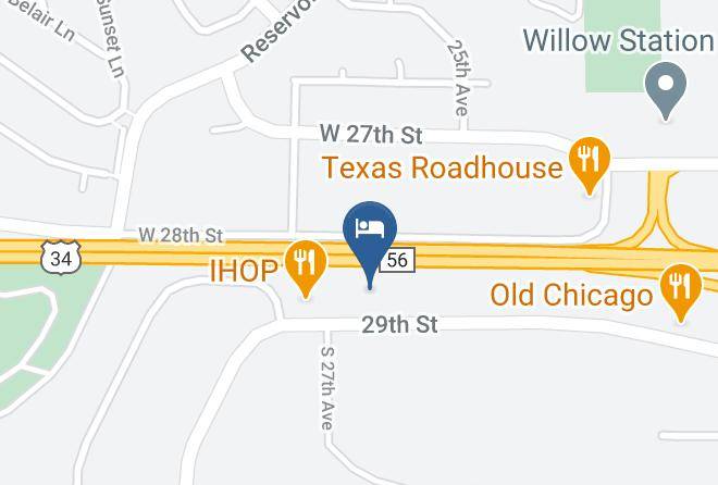 Weld - Best Western Greeley Maps
