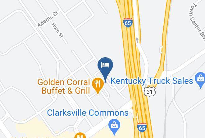 Clark - Best Western Green Tree Inn Maps