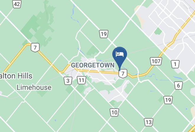 Best Western Halton Hills Map