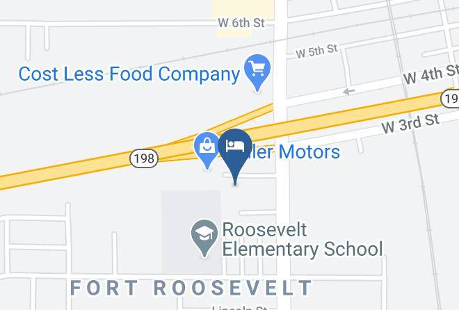 Kings - Best Western Hanford Inn Maps